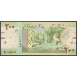 Sudan 200 Pounds Ene 2019 P78