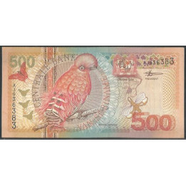 Suriname 500 Gulden 1 Ene 2000 P150