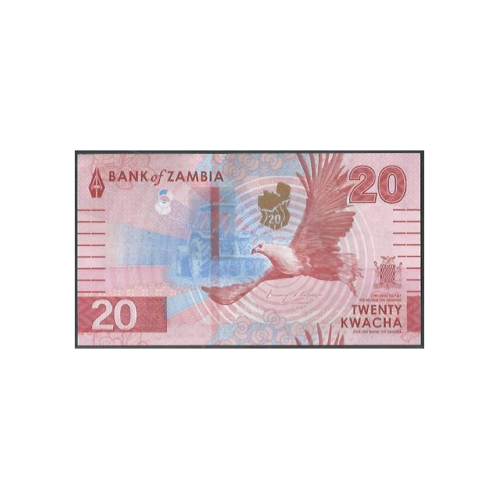 Zambia 20 Kwacha 2024 P63