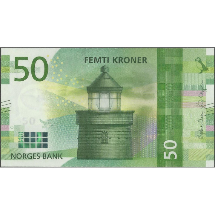 Noruega 50 Kroner 2017 P53