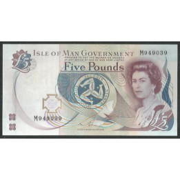 Isla de Man 5 Pounds ND2015 Firma M. Couch P48