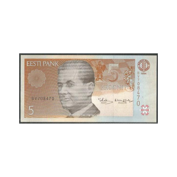 Estonia 5 Krooni 1994 P76a