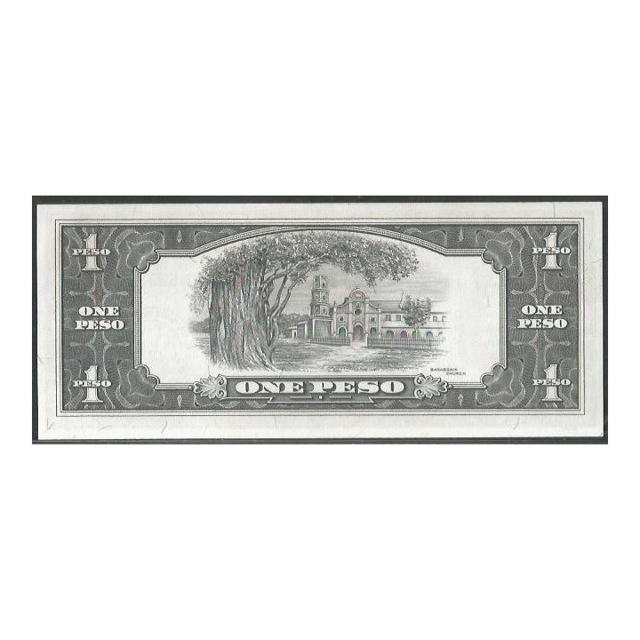 Filipinas 1 Piso ND1949-69 P133h reverso