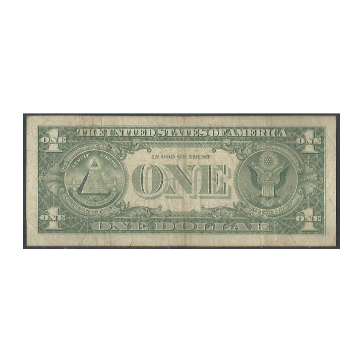 Estados Unidos 1 Dollar 1963B B Estrella P443 reverso