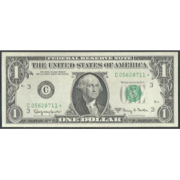 Estados Unidos 1 Dollar 1963A C Estrella P443b