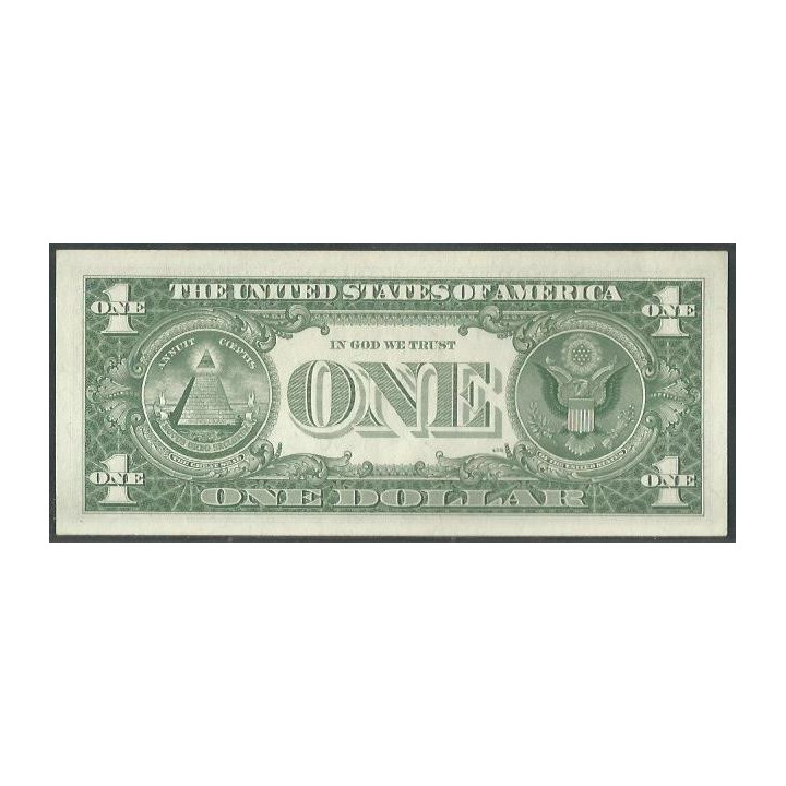 Estados Unidos 1 Dollar 1963A C Estrella P443b reverso