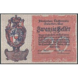 Liechtenstein 20 Heller ND1920 P2