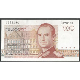 Luxemburgo 100 Francs 14 Ago 1980 P57a