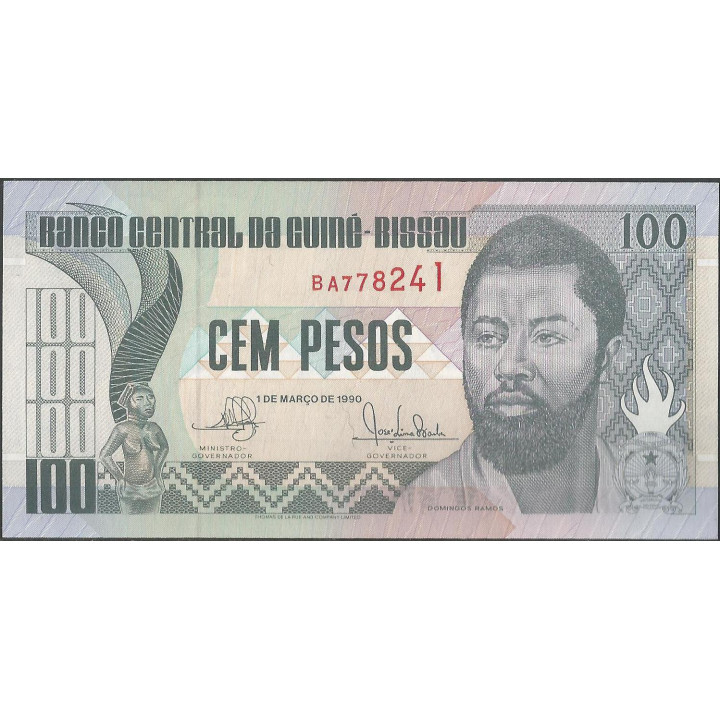 Guinea Bisseau 100 Pesos 1 Mar 1990 P11