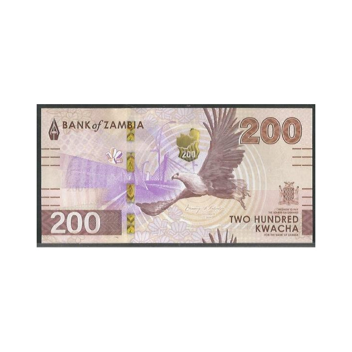Zambia 200 Kwacha 2024 P66