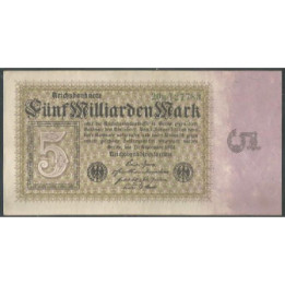 Alemania 5 Millardos Mark ND 10 Sep 1923 P115a