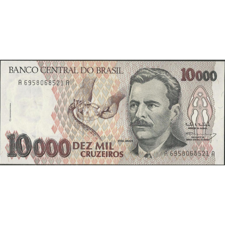 Brasil 10.000 Cruzeiros ND1993 P233c