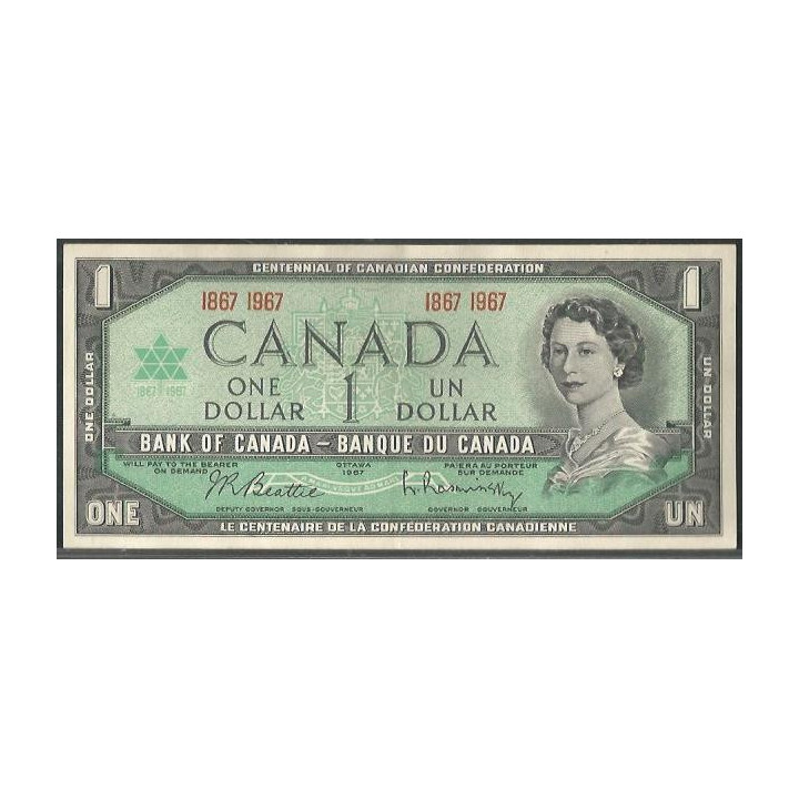 Canada 1 Dollar 1967 (1867-1967) P84a