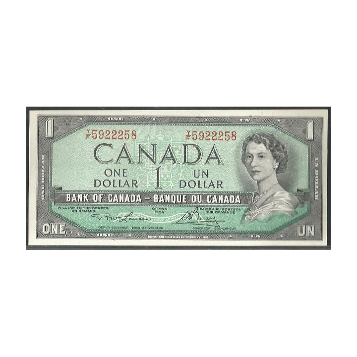 Canada 1 Dollar 1954 (1973-74) P75d