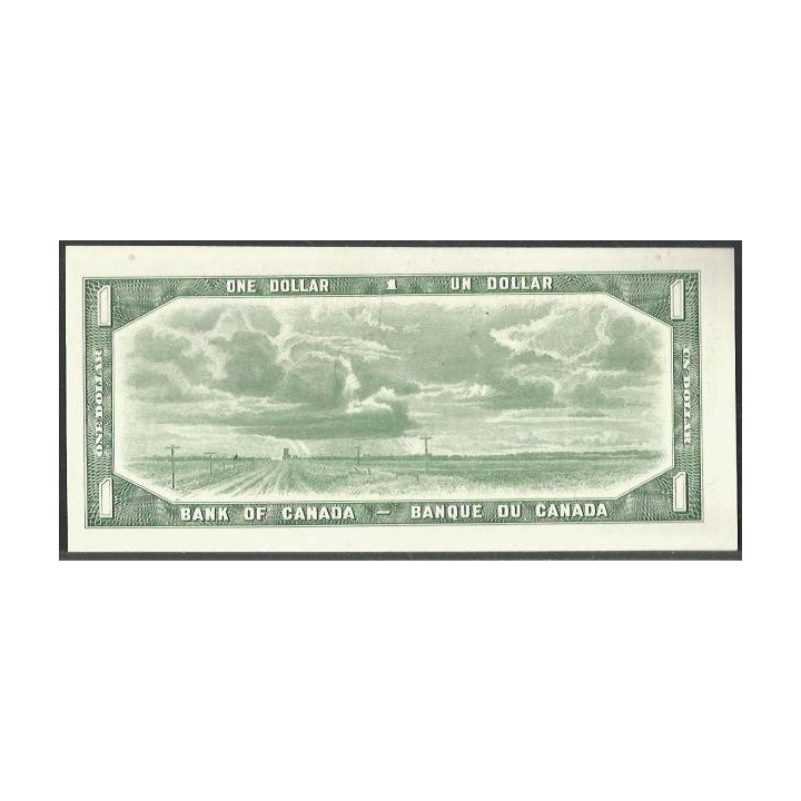 Canada 1 Dollar 1954 (1973-74) P75d reverso