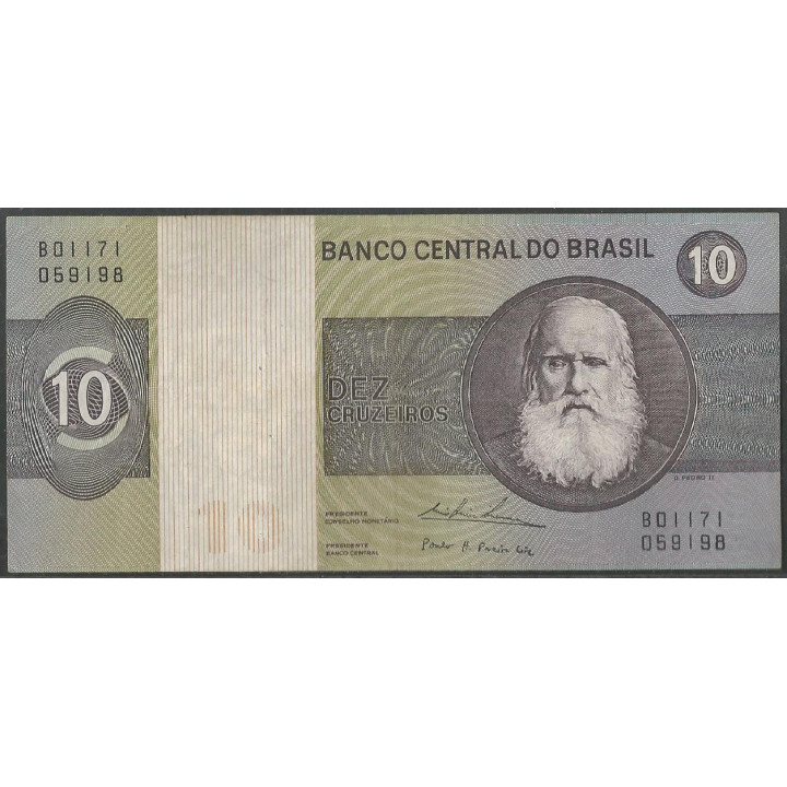 Brasil 10 Cruzeiros ND1979 P193c