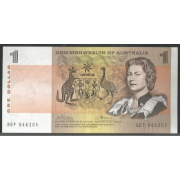 Australia 1 Dollar ND1972 P37d