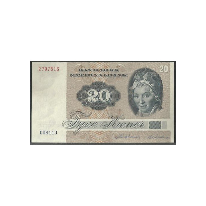 Dinamarca 20 Kroner 1981 P49c