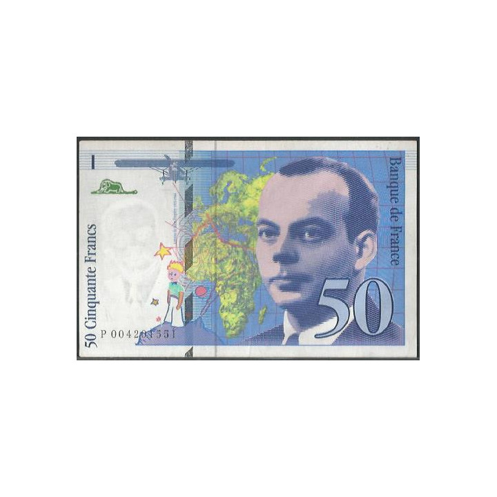 Francia 50 Francs 1992 P157a