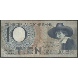 Holanda 10 Gulden 29 Ene 1944 P59