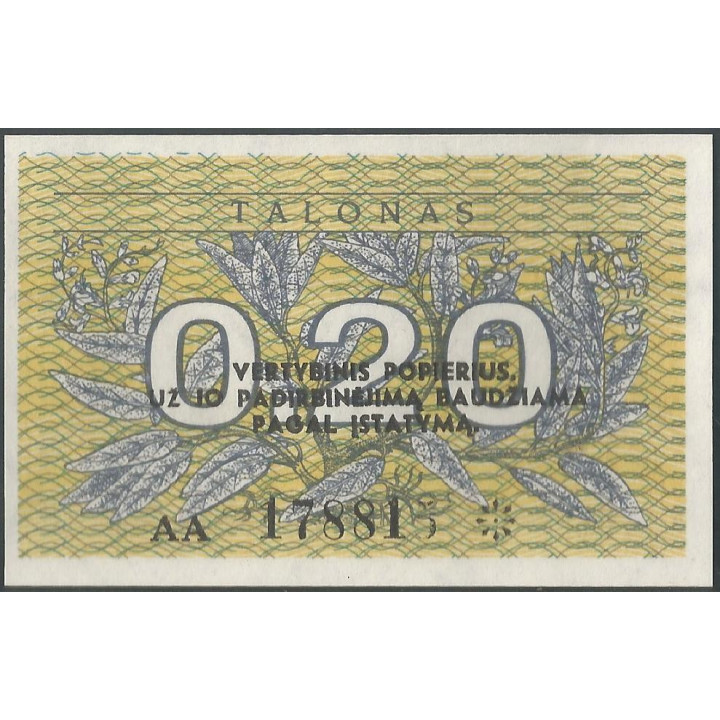 Lituania 02 Talona 1991 P30
