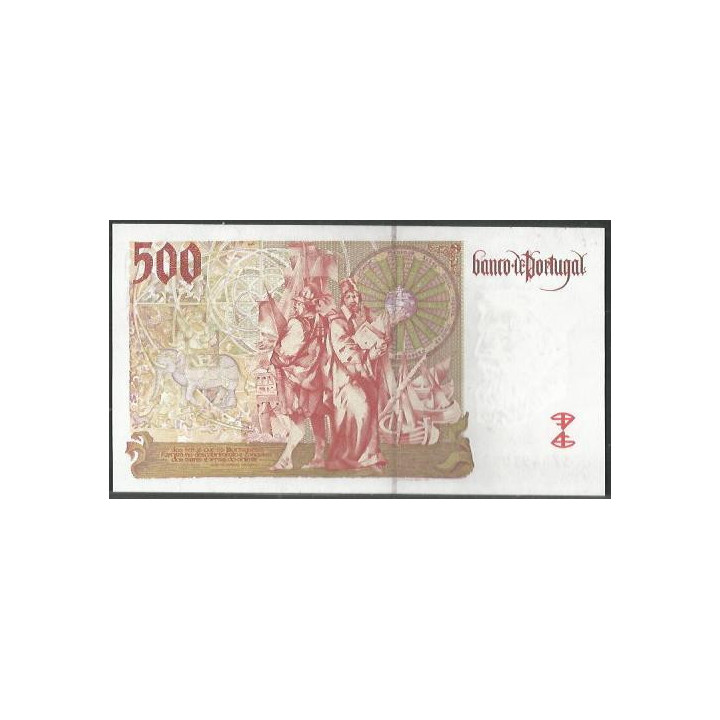Portugal 500 Escudos 11 Sep 1997 P187b reverso