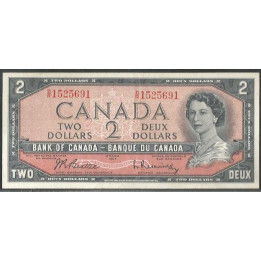 Canada 2 Dollars 1954 (1961-72) P76b