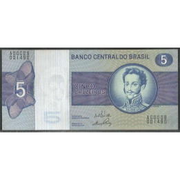 Brasil 5 Cruzeiros ND1970-1 A P192a