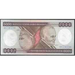 Brasil 5.000 Cruzeiros ND1981 P202a