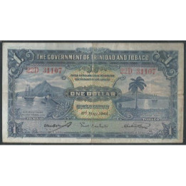 Trinidad y Tobago 1 Dollar 1 May 1942 P5c