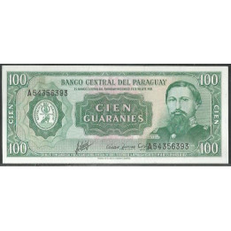 Paraguay 100 Guaranies L1952 (1982) P205