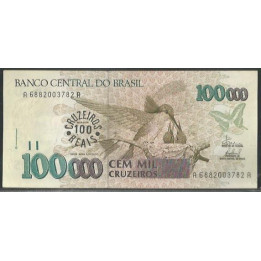 Brasil 100 Cruzeiros Reais ND1993 P238