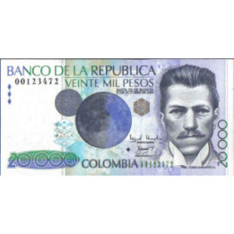 Billete de 20.000 Pesos 12 Oct 2000 BGW712
