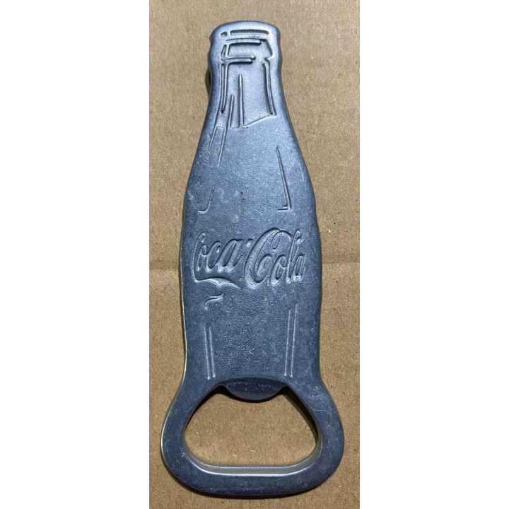 Destapador Botella Coca-Cola 100 Años de la botella 10 cm reverso