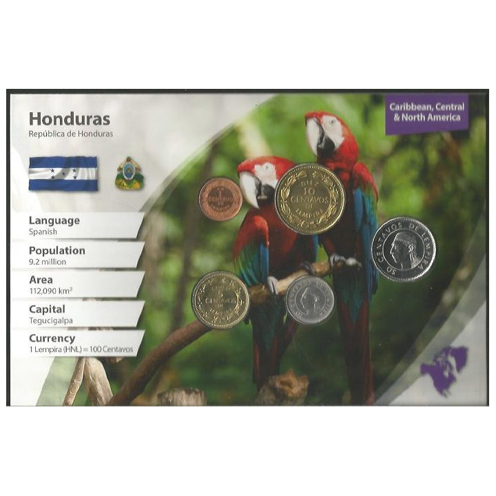 Honduras Set monedas 1992 - 2009