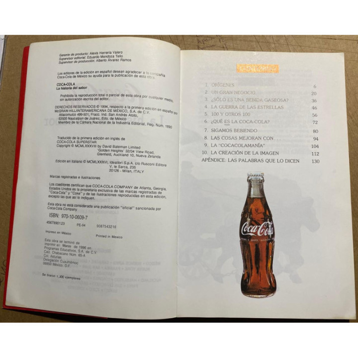 Libro La Historia del sabor reverso