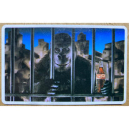 Tarjeta Almanaque 1996 Industrial de gaseosas
