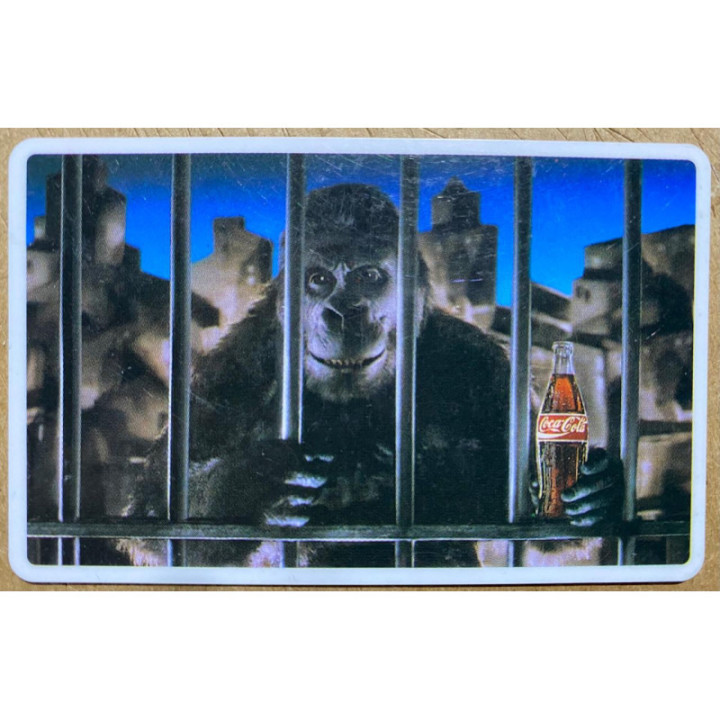 Tarjeta Almanaque 1996 Industrial de gaseosas