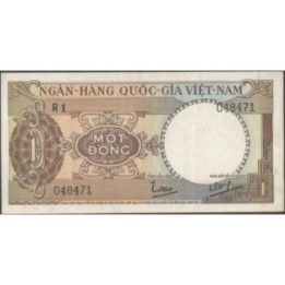 Vietnam Sur 1 Dong ND1964 P15a