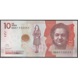 Billete de 10.000 Pesos 24 Oct 2023 BB BGWNF10-13