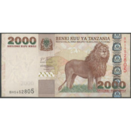 Tanzania 2.000 Shillings ND2003 P37a