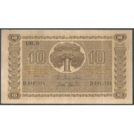 Finlandia 10 Markka 1939 P70a13