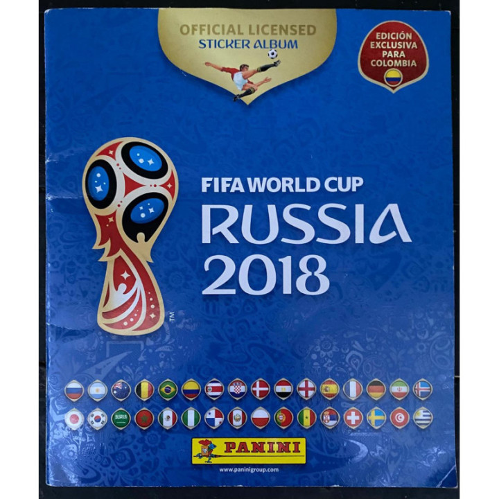 Futbol - Mundial Rusia 2018 Panini Pasta blanda