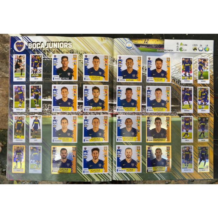 Futbol - Fifa 365 2019 Panini reverso