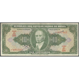 Brasil 10 Cruzeiros ND1950 P143