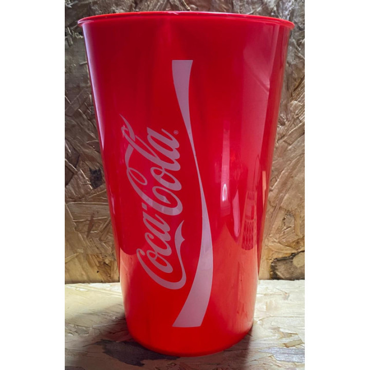 Vasos Plástico plastico Rojo grande
