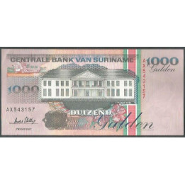 Suriname 1.000 Gulden 1 Mar 1995 P141b
