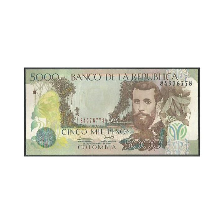 Billete de 5.000 Pesos 15 Nov 2006 BGW539