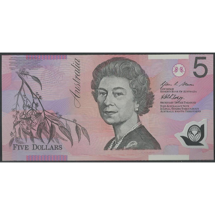 Australia 5 Dollars 2008 P57f