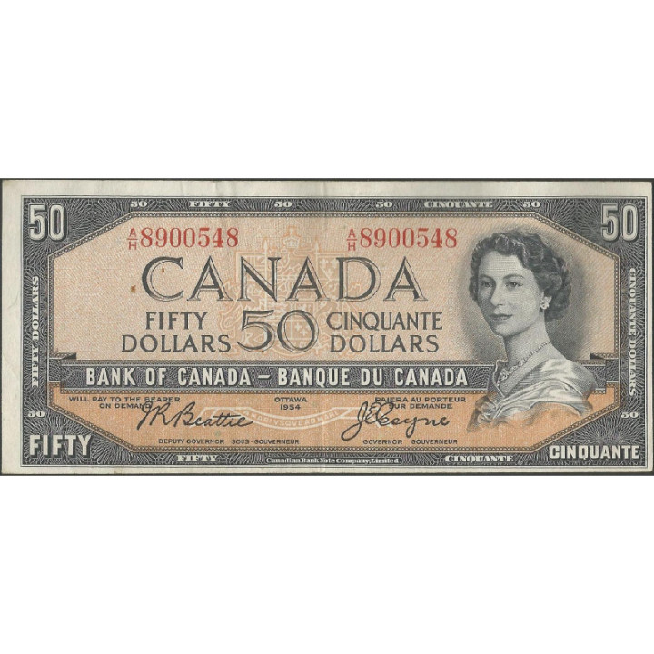 Canada 50 Dollars 1954 (1955-61) P81a